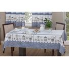 Toalha de Mesa Casa Alegre 1,45x1,40m Lurdes Realce Premium - Sultan