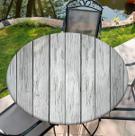 Toalha de mesa COTAIL redonda impermeável 110-150cm poliéster