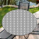 Toalha de mesa COTAIL redonda impermeável 120-150cm poliéster