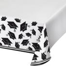Toalha de mesa Creative Converting Plastic 137 cm x 259 cm branca