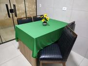 Toalha de Mesa de Cozinha Copa Sala de Jantar 12 Lugares 4,50m x 1,40m Malha Gel Verde