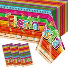 Toalha de mesa de festa Jectivs Mexican Fiesta Plastic 137x274cm
