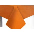 Toalha De Mesa De Plástico Perolizada Lisa 80x80cm - 10 Unidades