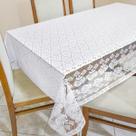 Toalha de Mesa de Renda Floral Jacquard 3,00m x 1,70m