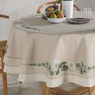 Toalha De Mesa Digital Redonda Limpa Facil Estampada 1,80m