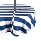 Toalha de mesa DII Cabana Stripe Outdoor Impermeável 150 cm Redonda