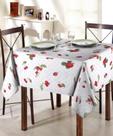 Toalha de Mesa Dohler Clean Athenas Estampado 140x140 cm para 4 Lugares - Limpa Fácil