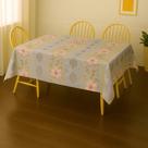 Toalha De Mesa Dubai Gelo Mod7120A Rolo 1,37x20m Vinil Pvc
