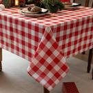 Toalha de mesa Essifunia Impermeável Quadriculada 147x213cm Poliéster