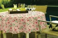 Toalha De Mesa Estampada 4 Lugares Redonda Lepper 1,50