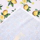 Toalha de Mesa Estampada Allegra 1 Peça 6 Lugares 100% Poliéster - Valle Distribuidora