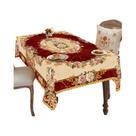 Toalha De Mesa Floral Borgonha Primavera Verão Redonda Retangular Vários Tamanhos Rosas Cor-de-Rosa