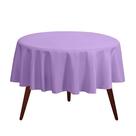 Toalha de mesa Gee Di Moda redonda Lavanda de 90 polegadas para 76-152 cm