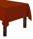 Toalha de mesa Gee Di Moda retangular 152x259cm Laranja Queimada