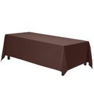 Toalha de mesa Gee Di Moda Retangular 70x120cm Chocolate Poliéster