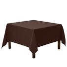 Toalha de mesa Gee Di Moda Square 70x70cm Chocolate Poliéster