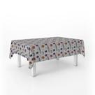 Toalha De Mesa Halloween Monstrinhos Retangular 300x146cm