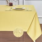 Toalha de mesa HomeJoy 152 x 366 cm impermeável e resistente a manchas dourada Toalha de mesa HomeJoy 152 x 366 cm impermeável e resistente a manchas dourada
