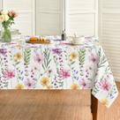Toalha de mesa Horaldaily Primavera Verão 152x264cm Poliéster