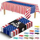 Toalha de mesa HSGUS Premium Patriotic USA Flag 274x137cm x5