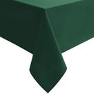 Toalha de mesa impermeável Hiasan retangular toalha de mesa de tecido lavável para sala de jantar, cozinha de Natal, festa de aniversário e uso externo, verde caçador, 70 x 90 polegadas