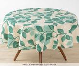 Toalha de mesa impermeável redonda 200cm Garden
