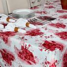 Toalha de Mesa Impermeavel Vinho
