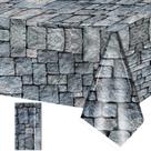 Toalha de Mesa Irenare - Estampa Pedra Cobblestone 130x220cm