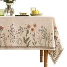 Toalha de mesa ISAENNE Designer Off White Linen 140x220cm