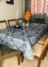Toalha De Mesa Jacquard Para 8 Lugares 2,50 x 1,40 Dupla Face Toalha De Mesa Jacquard Para 8 Lugares 2,50 x 1,40 Dupla Face