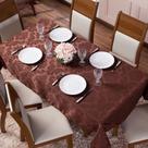 Toalha De Mesa Jacquard Retangular 4 Lugares Jacard