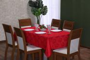 Toalha de Mesa Jantar Jacquard Lisa - 6 Lugares 2m x 1,4 m