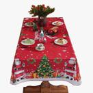 Toalha De Mesa Jantar Natalino Vários Tamanhos Estampas Sortidas