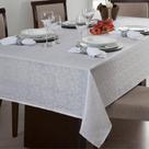 Toalha de Mesa Jantar Retangular 8 Lugares Impermeável 2,70 x 1,60 m