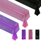 Toalha de mesa Just Shimmer Laser Holográfica 102 x 274 cm de plástico