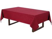 Toalha de Mesa Karsten Retangular 6 Lugares Celebra Verissimo Vermelho