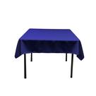 Toalha de Mesa LA Linen 132x132 cm Popeline de Poliéster Azul