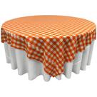 Toalha de Mesa LA Linen em Poliéster Xadrez Vichy 229x229 cm