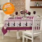 Toalha de Mesa Lepper Super Prática 1,40x1,40 Sabrina