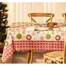 Toalha de Mesa Magia Natal Retangular 1,40mx2,50m Pop Lepper Toalha de Mesa Magia Natal Retangular 1,40mx2,50m Pop Lepper