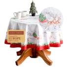 Toalha de mesa Maison d' Hermine redonda 100% algodão 160cm