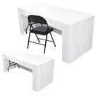 Toalha de mesa Nasitos, pacote com 2, Open Back, 122x61x76 cm, branca