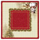 Toalha de Mesa Natal 1,40x1,40 Noel/presentes