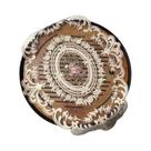 Toalha De Mesa Oval Europeia Elegante Com Renda Bordada Para Decoração De Quarto, Estudo, Cozinha E Toalha De Mesa Oval Europeia Elegante Com Renda Bordada Para Decoração De Quarto, Estudo, Cozinha E