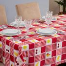 Toalha de mesa para 8 lugares pratik