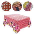 Toalha de Mesa para Festa Minnie 220cm x 120cm - Regina Toalha de Mesa para Festa Minnie 220cm x 120cm - Regina