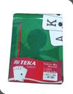 Toalha de Mesa para Jogos Teka Cassino 140x140cm Verde Aveludada Baralho Poker Truco