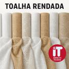 Toalha de Mesa Plástica Rendada - Corte RETO 1 mt - Leia descrição Toalha por metro Renda