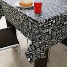 Toalha de Mesa Plástica Térmica para mesas com 4 Cadeiras 100x140cm