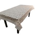 Toalha De Mesa Plástico Impermeável Retangular 1,40mx2,20m